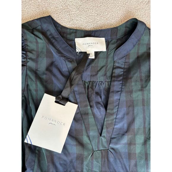 NWT Pomander Place Blackwatch Kenzo Plaid Mini Dress, XS $198 - Picture 6 of 9